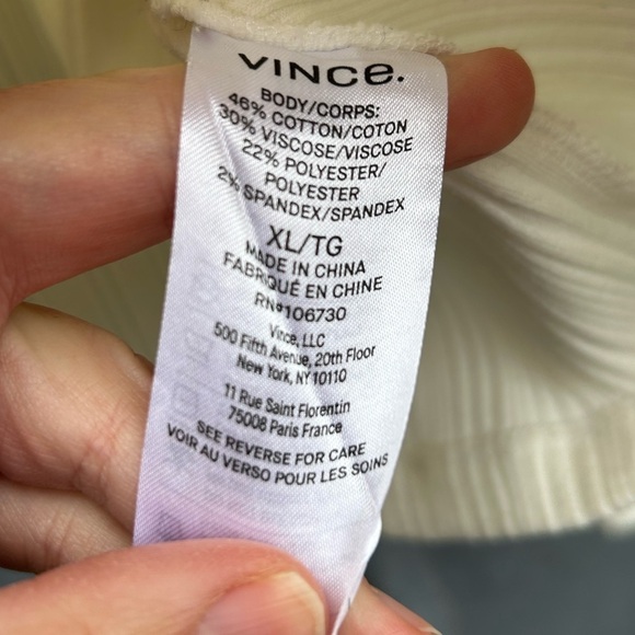 Vince Pearl Button Cardigan, size XL - Picture 10 of 10